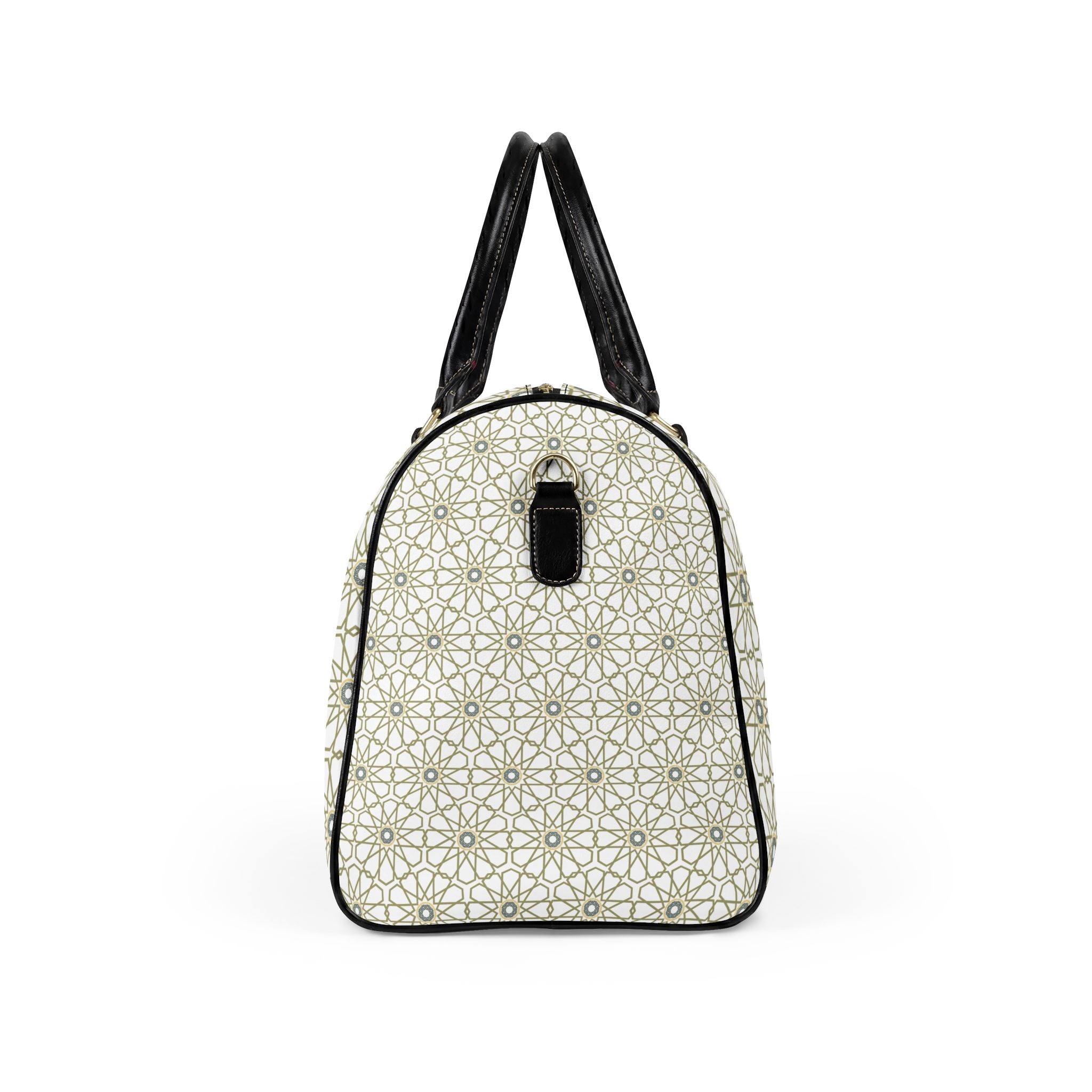 Faux Leather Travel Bag