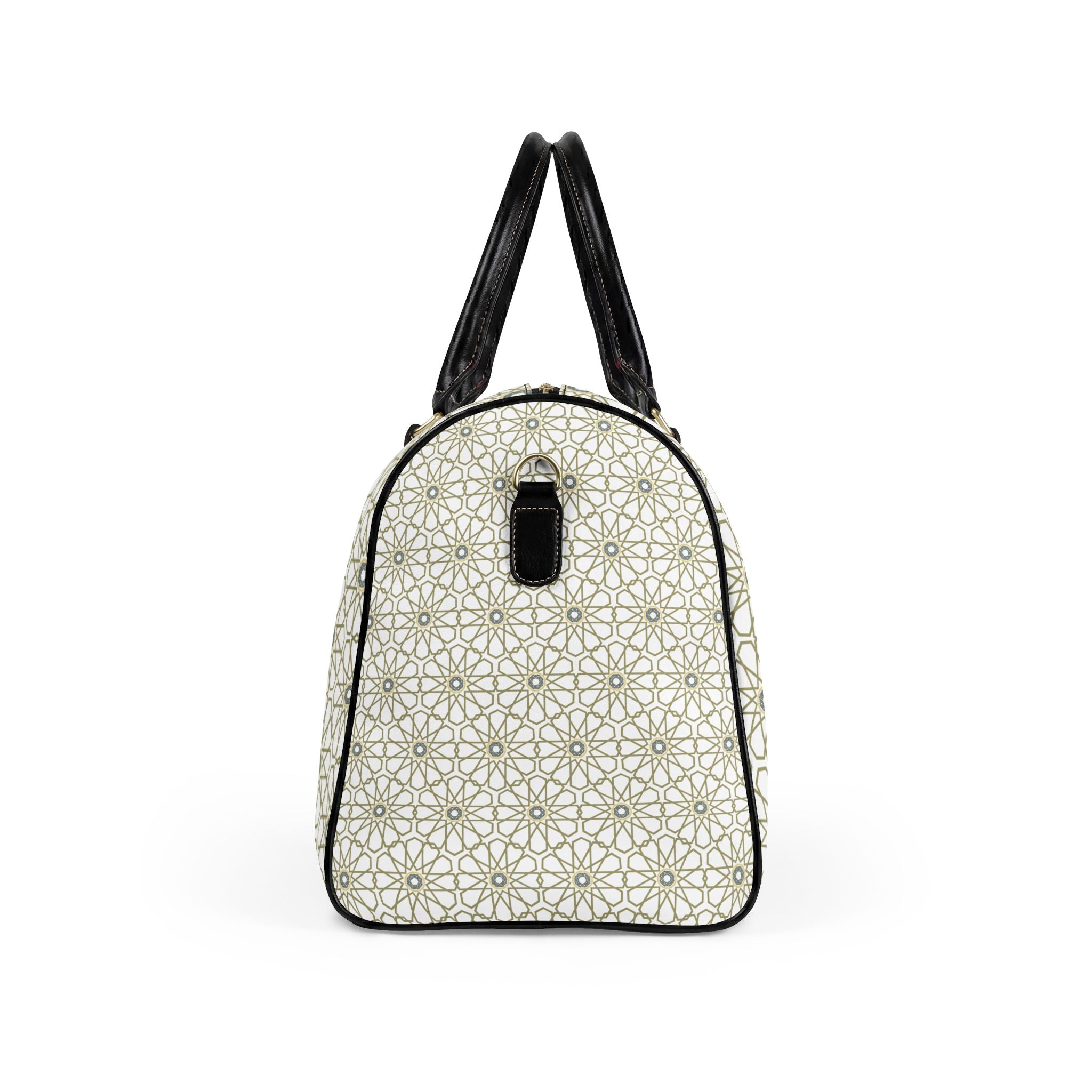 Faux Leather Travel Bag
