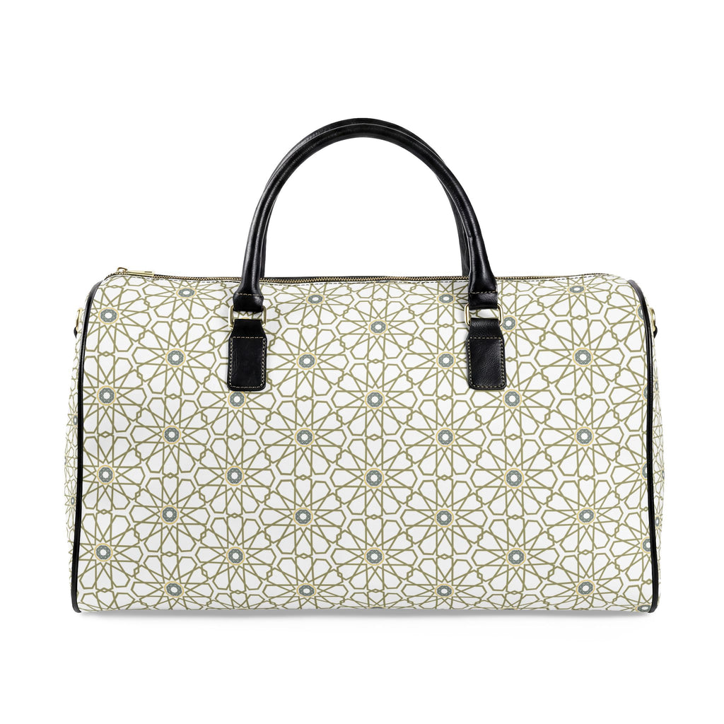 Faux Leather Travel Bag