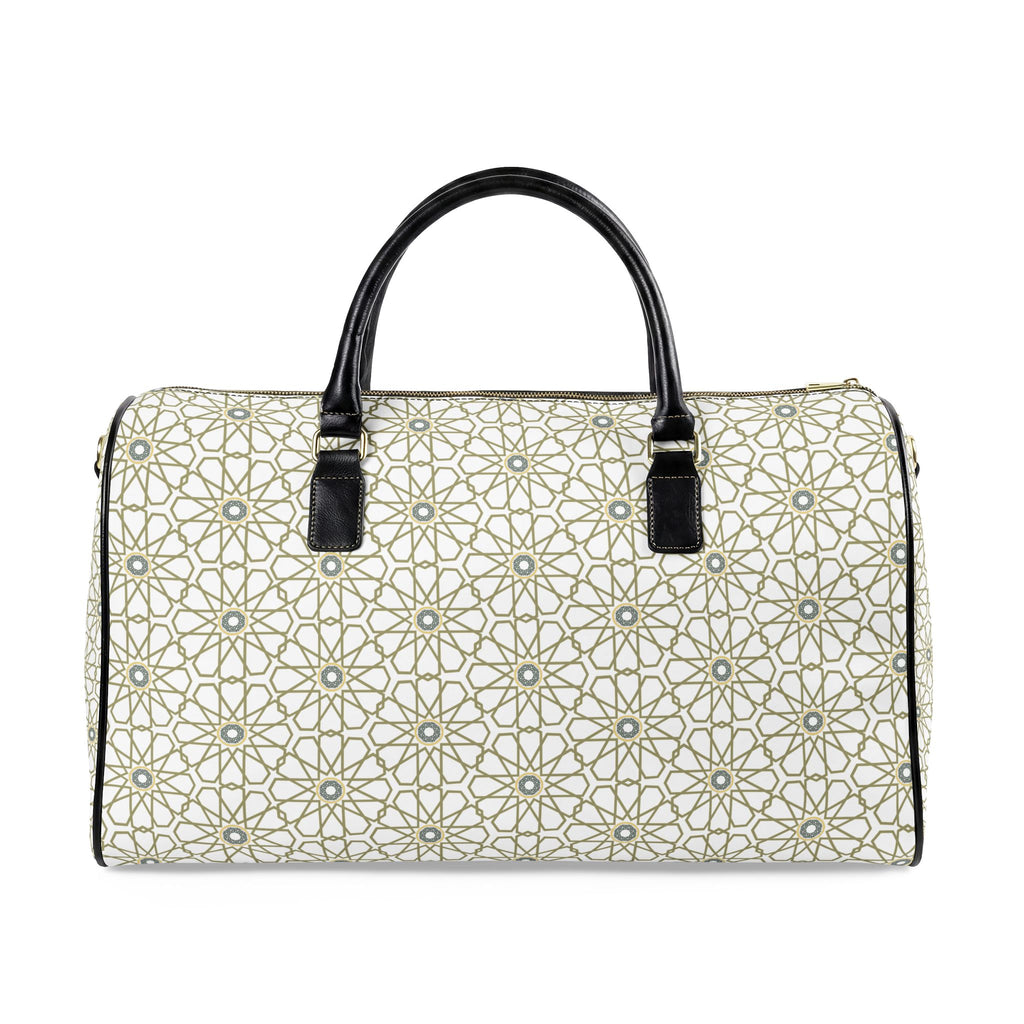 Faux Leather Travel Bag