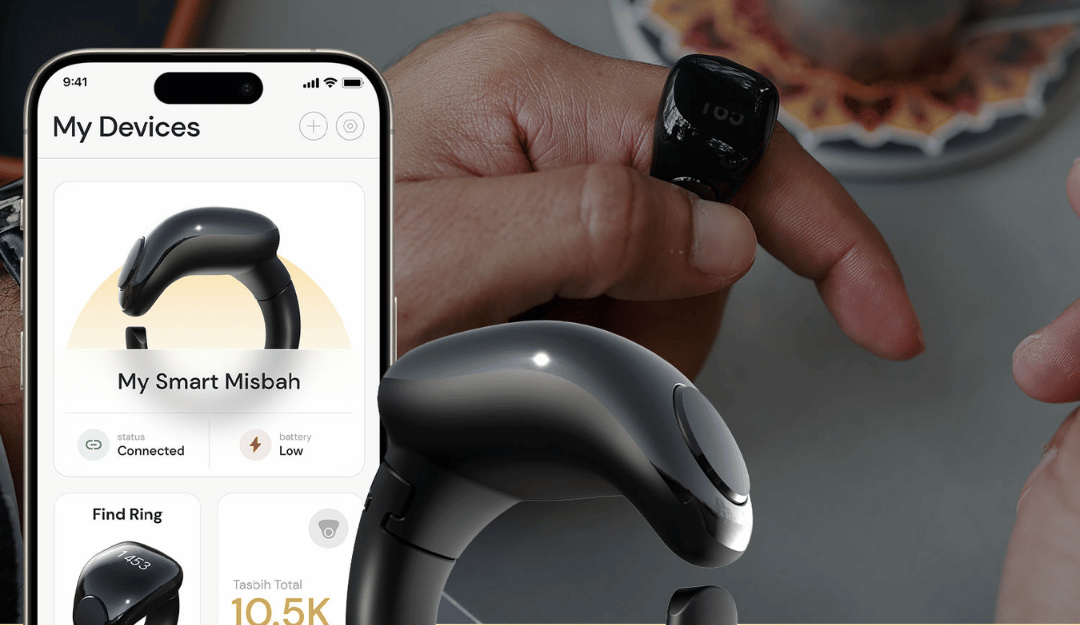 Quran Tasbeeh Counter Electronic Ring