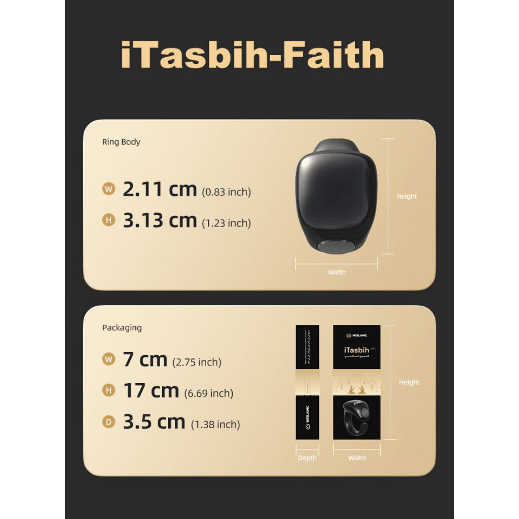Quran Tasbeeh Counter Electronic Ring